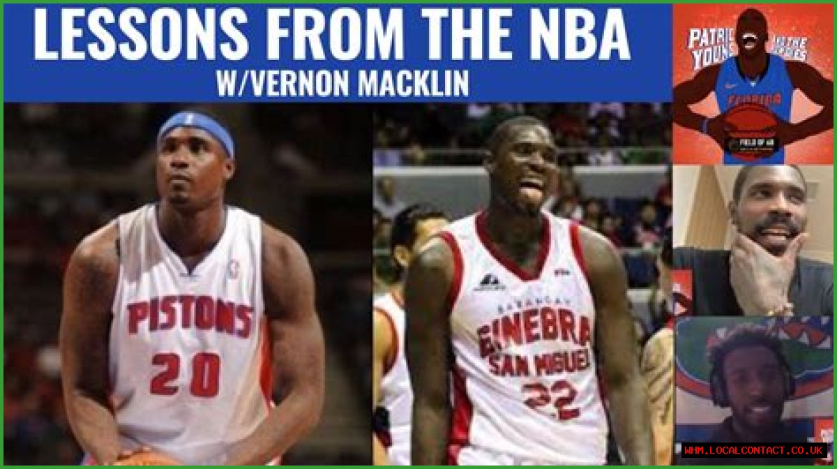 Vernon Macklin: A Journey Through The NBA And Beyond